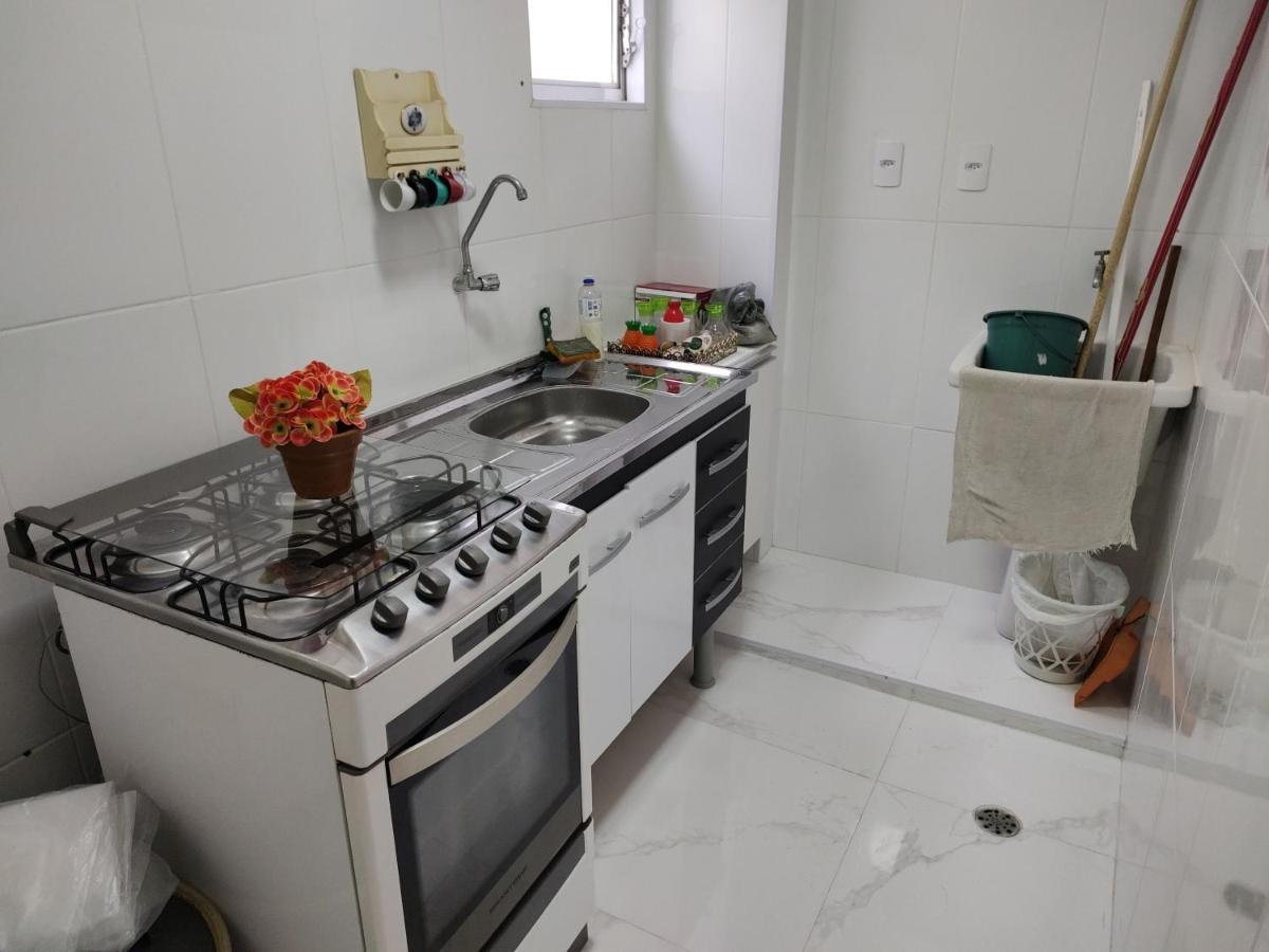 Apartamento Na Praia Do Gonzaga Santos  Exterior foto