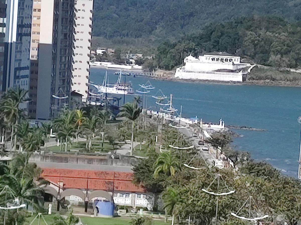 Apartamento Na Praia Do Gonzaga Santos  Exterior foto